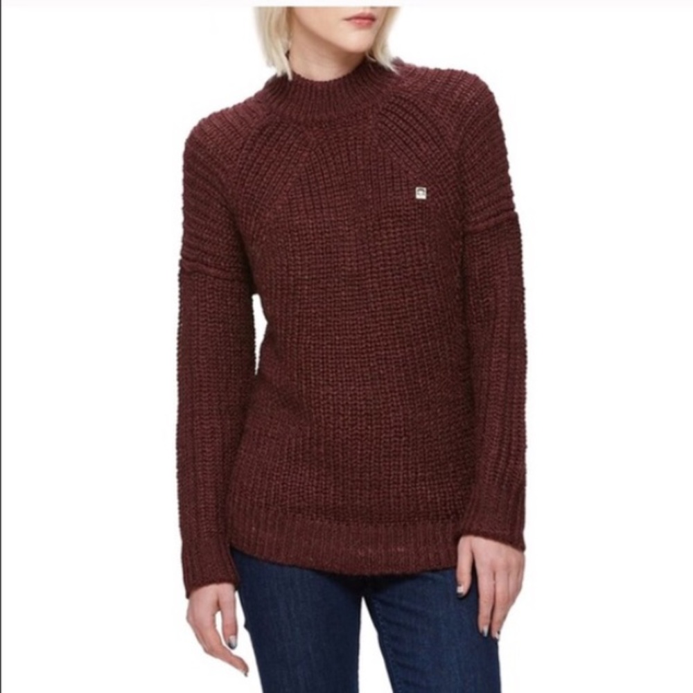 Obey Barnette mock neck sweater